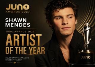 Shawn Mendes — JUNO Awards 2027 Artist of the Year