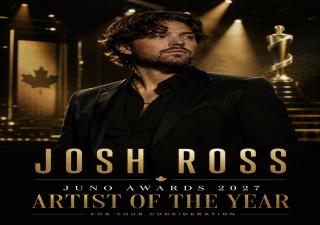 Josh Ross — JUNO Awards 2027 Artist of the Year